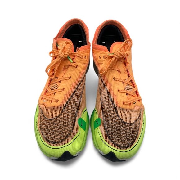 Nike Zoomx Vaporfly Next%2 Peach Cream Green Shock CU4123-801 Women's Size 7.5 - Picture 3 of 7